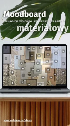 Moodboard materiałowy dowolny projekt z portfolio
