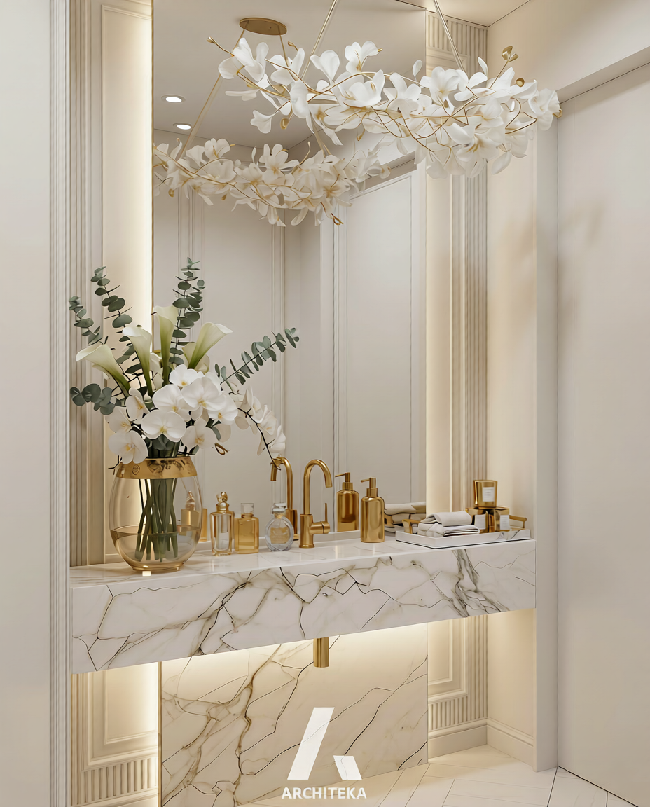 Projekt wnętrza Modern Calm Premium – wizualizacja 8 – Ewa Arlen