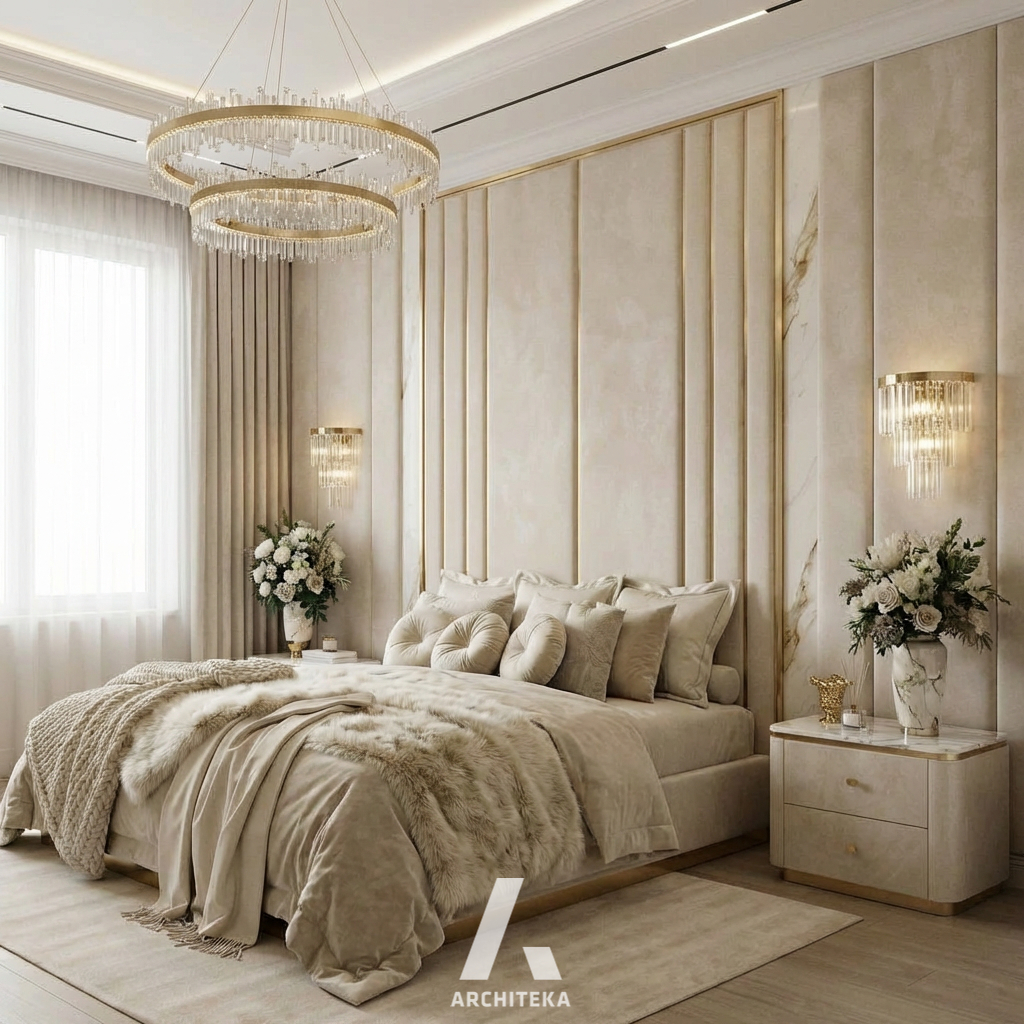 Projekt wnętrza Modern Calm Premium – wizualizacja 10 – Ewa Arlen